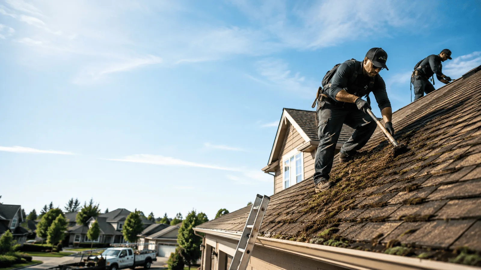 Roof Moss Removal in Beason, IL near me
